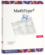 MathType v.6.8 Windows Educational Single User Licence