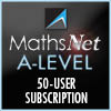 MathsNet A-Level 50 Users