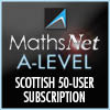 MathsNet Scottish Highers 50 Users Subscription