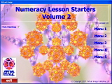 Numeracy Lesson Starters Volume 2 Single User Licence